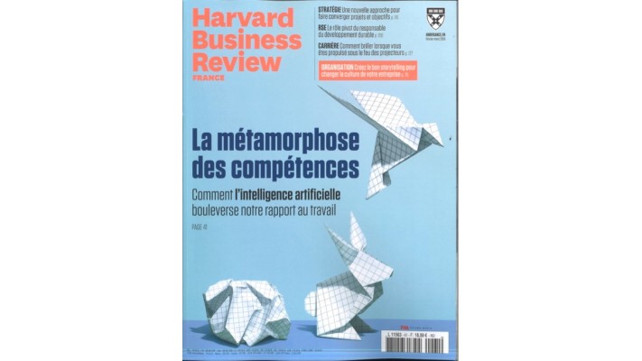 HARVARD BUSINESS REVIEW FRANCE (to be translated)
